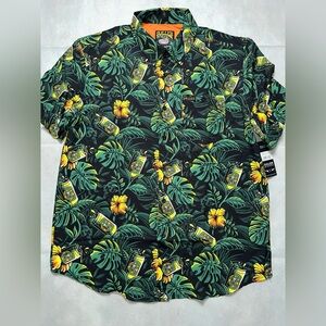 Sullen poolside essentials Hawaiian style shirt NWT size large